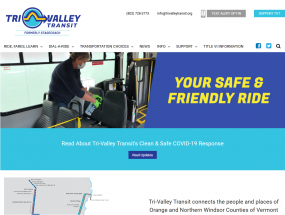 Tri-Valley Transit Website Preview